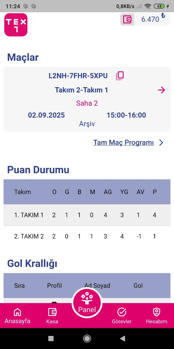 TEX-1 MP Screenshot 1